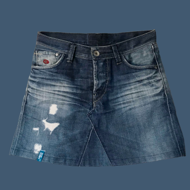 Upcycling: Rock aus einer Herrenjeans