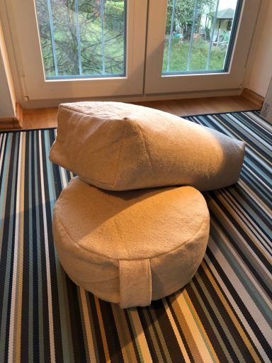 Unikat: neue Bezüge für Yoga Bolster