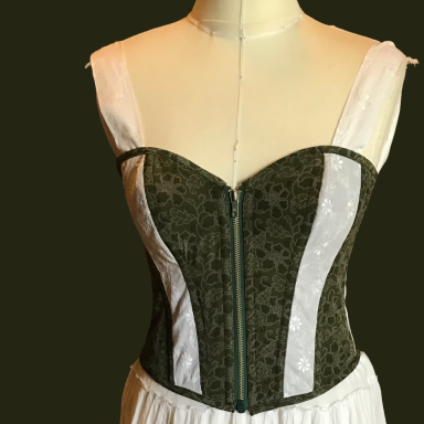 Upcycling: Korsage