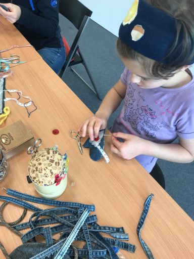 Workshop: Textiles mit Kindern