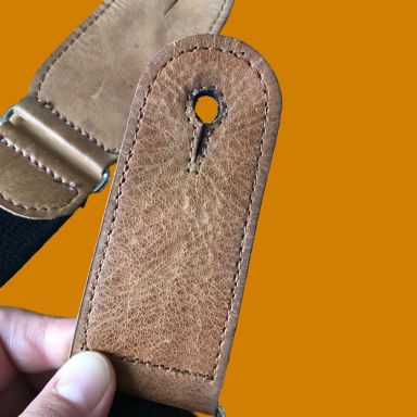 Reparatur: Gitarrengurt
